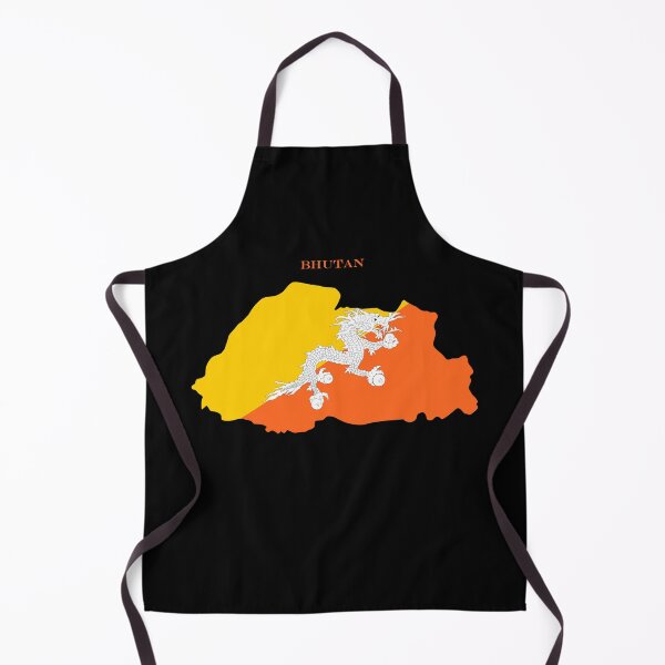 Item preview, Bhutan Map Flag Silhouette Bhutanese Pride Dragon Gift designed and sold by NTGUILTY.