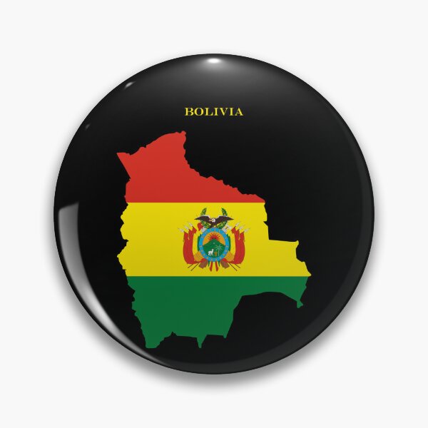 Item preview, Bolivia Map Flag Silhouette Bolivian Pride Heritage Gift designed and sold by NTGUILTY.