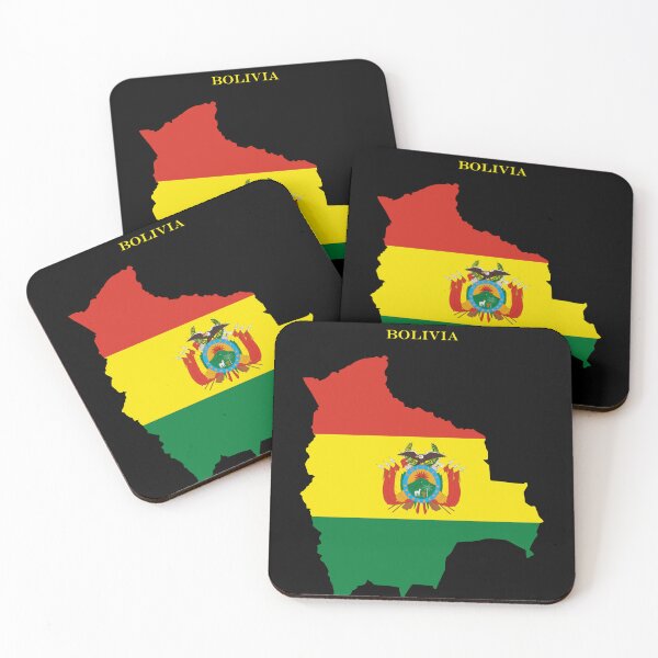 Item preview, Bolivia Map Flag Silhouette Bolivian Pride Heritage Gift designed and sold by NTGUILTY.