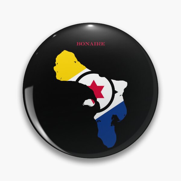 Item preview, Bonaire Map Flag Silhouette Caribbean Pride Heritage Gift designed and sold by NTGUILTY.