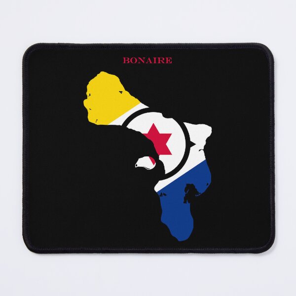 Item preview, Bonaire Map Flag Silhouette Caribbean Pride Heritage Gift designed and sold by NTGUILTY.