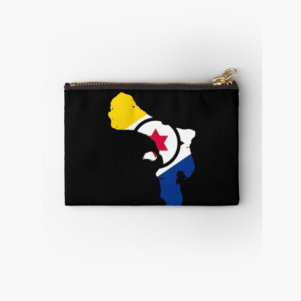 Item preview, Bonaire Map Flag Silhouette Caribbean Pride Heritage Gift designed and sold by NTGUILTY.