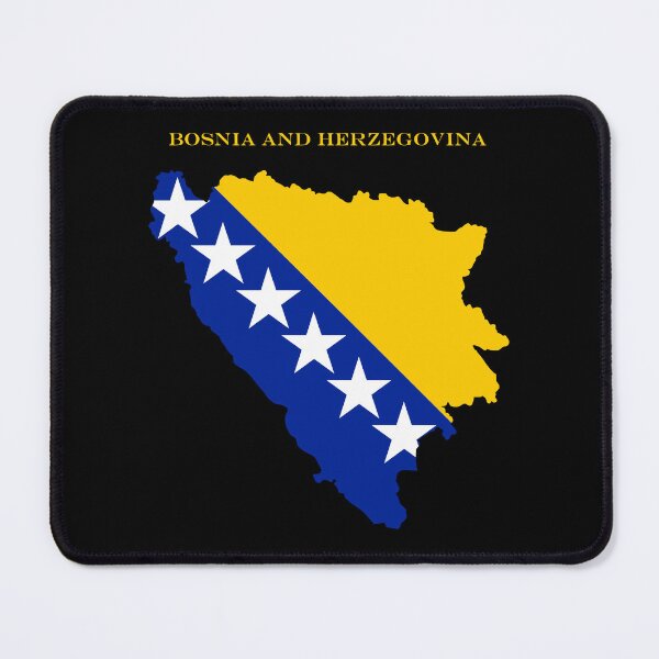 Item preview, Bosnia and Herzegovina Map Flag Silhouette Bosnian Pride Gift designed and sold by NTGUILTY.