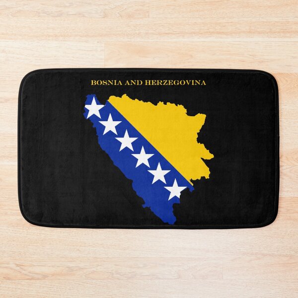 Item preview, Bosnia and Herzegovina Map Flag Silhouette Bosnian Pride Gift designed and sold by NTGUILTY.