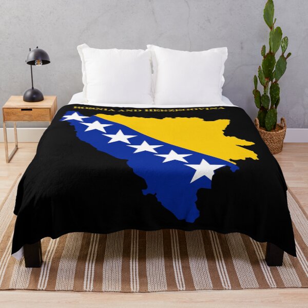 Item preview, Bosnia and Herzegovina Map Flag Silhouette Bosnian Pride Gift designed and sold by NTGUILTY.