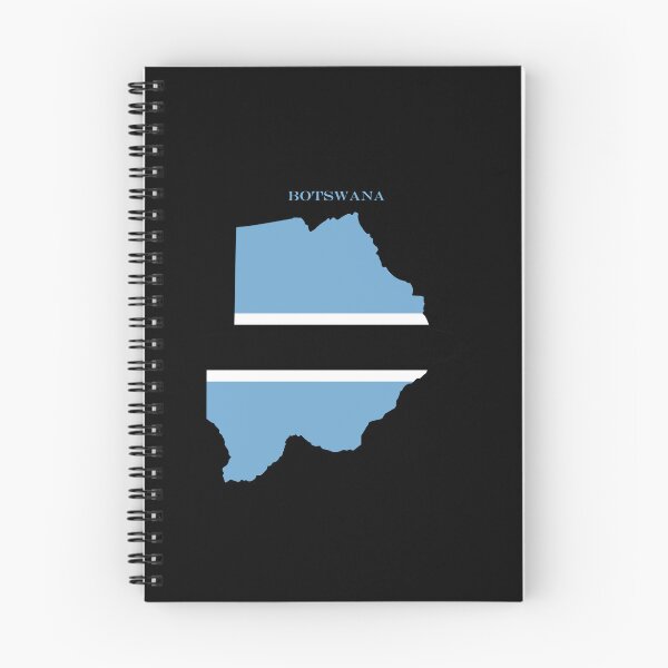 Item preview, Botswana Map Flag Silhouette Batswana Pride Heritage Gift designed and sold by NTGUILTY.