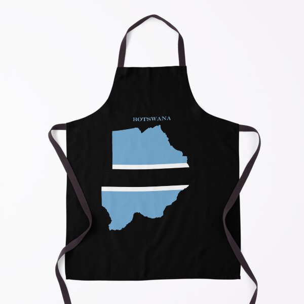 Item preview, Botswana Map Flag Silhouette Batswana Pride Heritage Gift designed and sold by NTGUILTY.