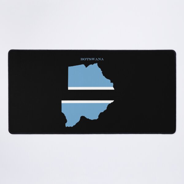 Item preview, Botswana Map Flag Silhouette Batswana Pride Heritage Gift designed and sold by NTGUILTY.