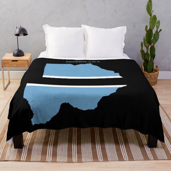 Item preview, Botswana Map Flag Silhouette Batswana Pride Heritage Gift designed and sold by NTGUILTY.
