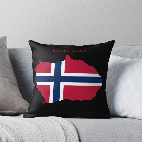 Item preview, Bouvet Island Map Flag Silhouette Remote Territory Gift designed and sold by NTGUILTY.