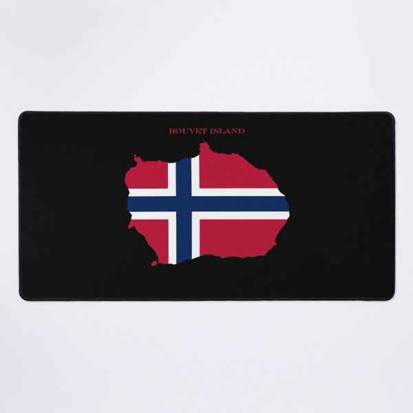 Item preview, Bouvet Island Map Flag Silhouette Remote Territory Gift designed and sold by NTGUILTY.