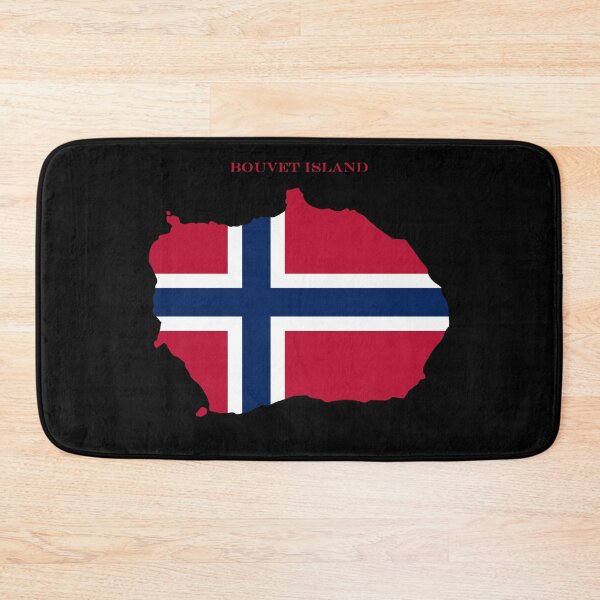 Item preview, Bouvet Island Map Flag Silhouette Remote Territory Gift designed and sold by NTGUILTY.