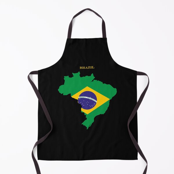 Item preview, Brazil Map Flag Silhouette Brazilian Pride Heritage Gift designed and sold by NTGUILTY.