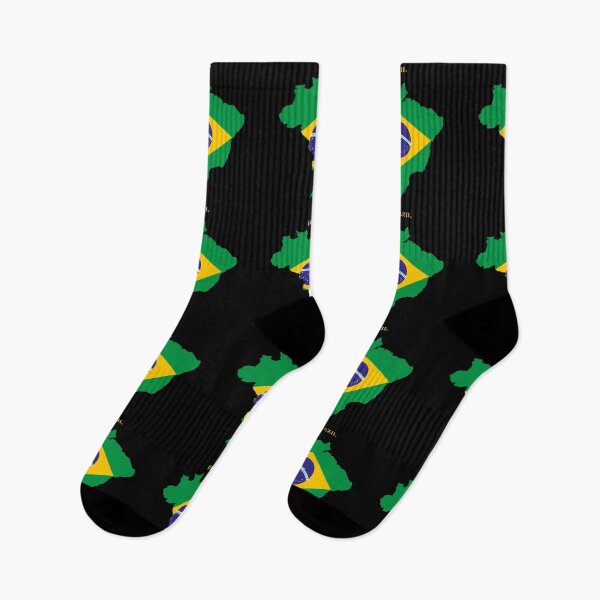Item preview, Brazil Map Flag Silhouette Brazilian Pride Heritage Gift designed and sold by NTGUILTY.