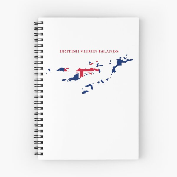 Item preview, British Virgin Islands Map Flag Silhouette BVI Heritage Gift designed and sold by NTGUILTY.