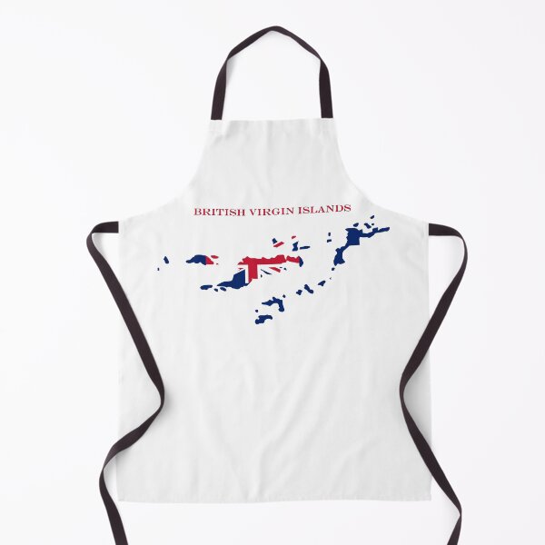 Item preview, British Virgin Islands Map Flag Silhouette BVI Heritage Gift designed and sold by NTGUILTY.