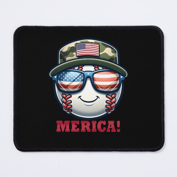 Item preview, Funny Baseball 4th July USA Flag America Boys Girls Kids designed and sold by rafaeltto.