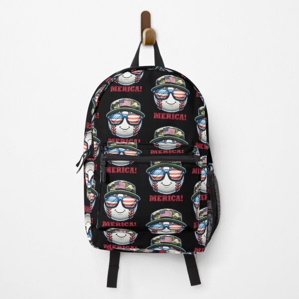 Item preview, Funny Baseball 4th July USA Flag America Boys Girls Kids designed and sold by rafaeltto.