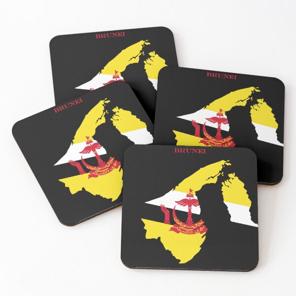 Item preview, Brunei Map Flag Silhouette Bruneian Pride Heritage Gift designed and sold by NTGUILTY.