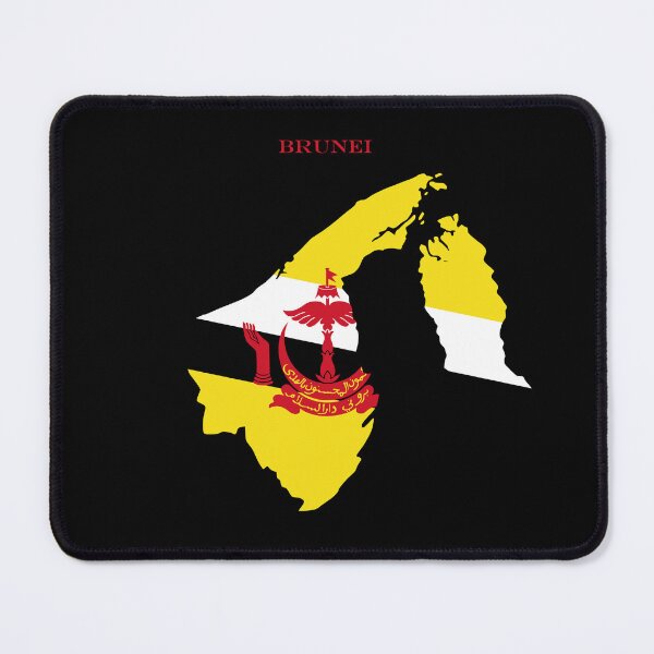 Item preview, Brunei Map Flag Silhouette Bruneian Pride Heritage Gift designed and sold by NTGUILTY.