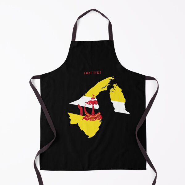 Item preview, Brunei Map Flag Silhouette Bruneian Pride Heritage Gift designed and sold by NTGUILTY.