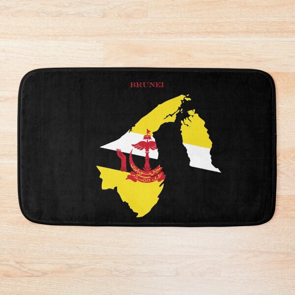 Item preview, Brunei Map Flag Silhouette Bruneian Pride Heritage Gift designed and sold by NTGUILTY.
