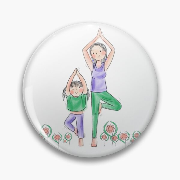 Item preview,     Rooted in Love | Mother’s Day Yoga Art designed and sold by neda zanjanian.
