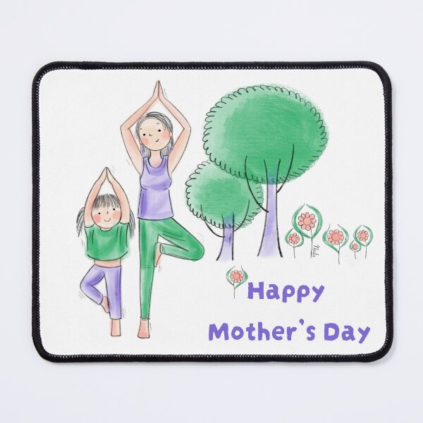 Item preview,     Rooted in Love | Mother’s Day Yoga Art designed and sold by neda zanjanian.