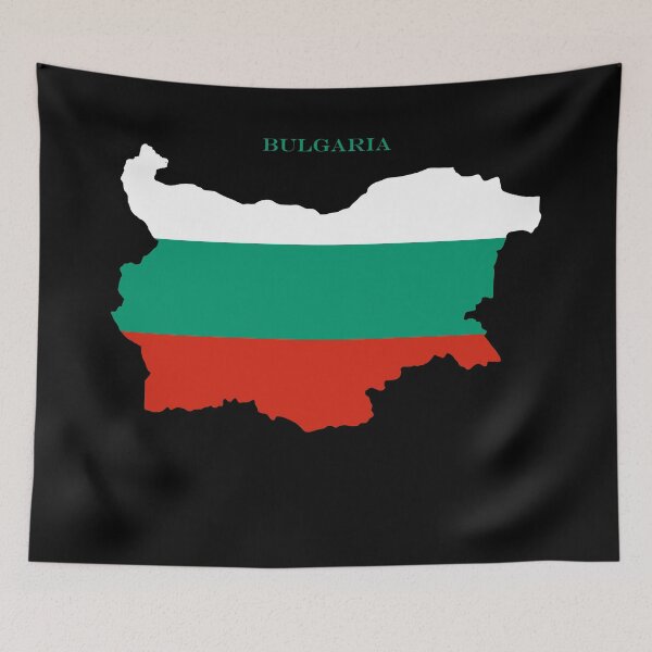 Item preview, Bulgaria Map Flag Silhouette Bulgarian Pride Heritage Gift designed and sold by NTGUILTY.