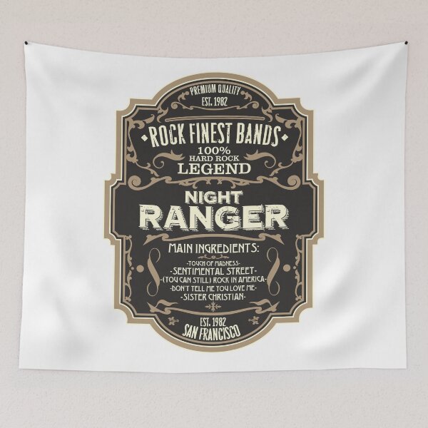 Item preview, Night Ranger (Rock Finest Bands) designed and sold by helenacooper.