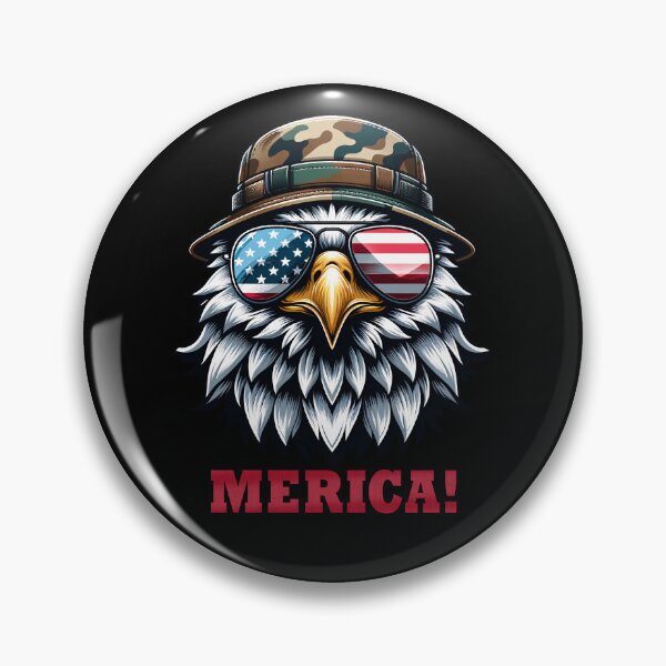 Item preview, Funny Bald Eagle 4th July USA Flag America Boys Girls Kids designed and sold by rafaeltto.