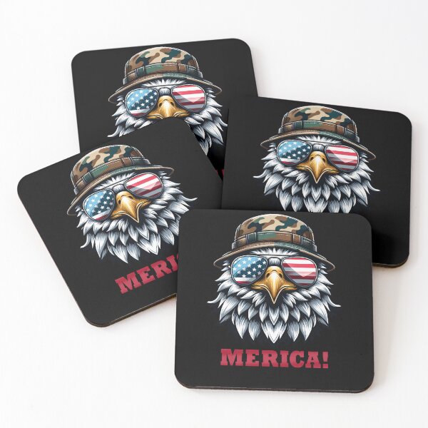 Item preview, Funny Bald Eagle 4th July USA Flag America Boys Girls Kids designed and sold by rafaeltto.