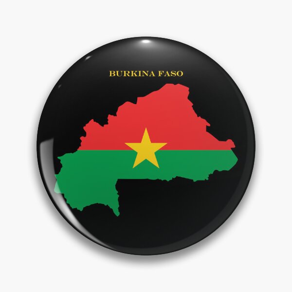 Item preview, Burkina Faso Map Flag Silhouette Burkinabe Pride Gift designed and sold by NTGUILTY.