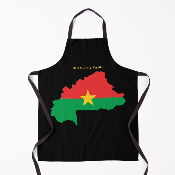 Item preview, Burkina Faso Map Flag Silhouette Burkinabe Pride Gift designed and sold by NTGUILTY.