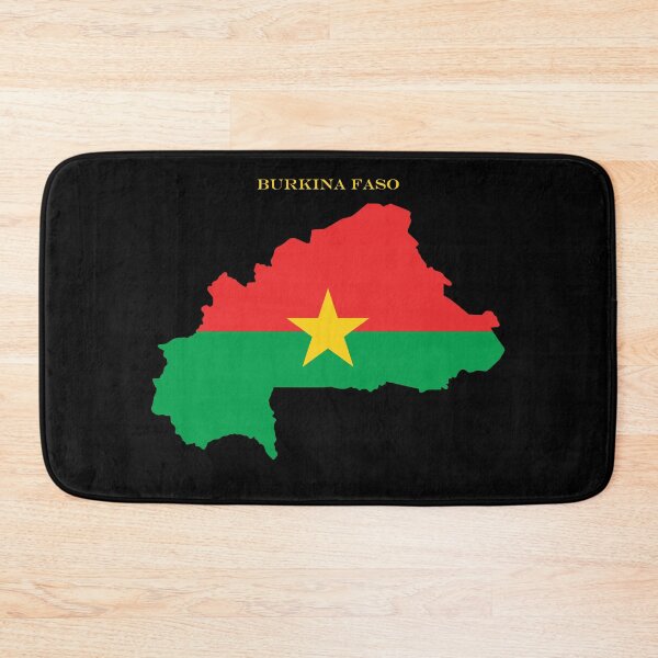 Item preview, Burkina Faso Map Flag Silhouette Burkinabe Pride Gift designed and sold by NTGUILTY.