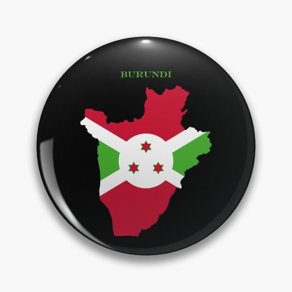 Item preview, Burundi Map Flag Silhouette Burundian Pride Heritage Gift designed and sold by NTGUILTY.
