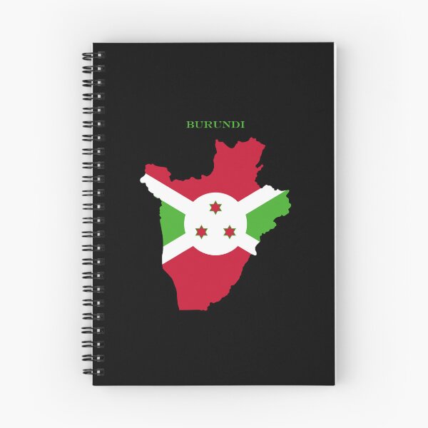 Item preview, Burundi Map Flag Silhouette Burundian Pride Heritage Gift designed and sold by NTGUILTY.