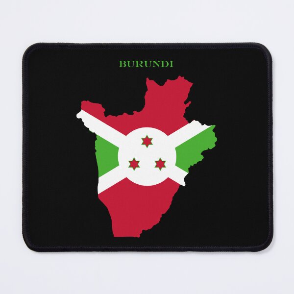 Item preview, Burundi Map Flag Silhouette Burundian Pride Heritage Gift designed and sold by NTGUILTY.