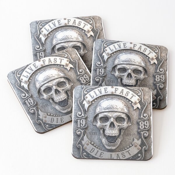 Item preview, 1989 Biker Heritage. Hammered Steel Skull Shield designed and sold by 9xgraphics.