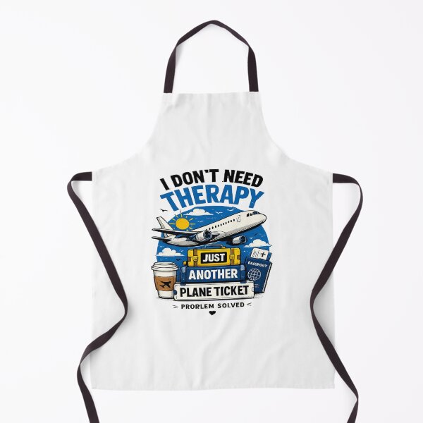 Item preview, I Don’t Need Therapy Just Another Plane Ticket Funny Travel Shirt designed and sold by Artbysarmina.