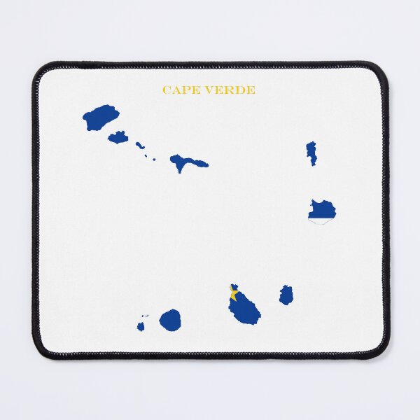 Item preview, Cape Verde Map Flag Silhouette Cabo Verde Pride Heritage Gift designed and sold by NTGUILTY.