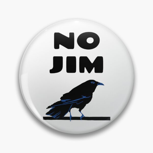 Item preview, NO JIM CROW designed and sold by Susan Prolman.