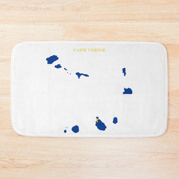 Item preview, Cape Verde Map Flag Silhouette Cabo Verde Pride Heritage Gift designed and sold by NTGUILTY.