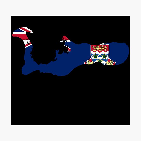Item preview, Cayman Islands Map Flag Silhouette Caymanian Pride Heritage Gift designed and sold by NTGUILTY.