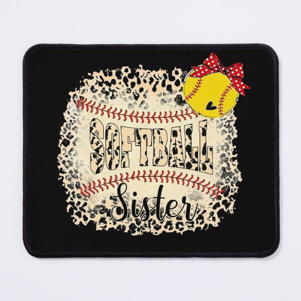 Item preview, Leopard Softball Sister Bow Design designed and sold by LarryMBrown.