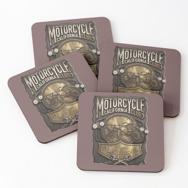 Item preview, Vintage Industrial Biker Badge Moto Garage designed and sold by 9xgraphics.