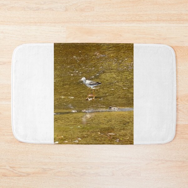 Item preview, Graceful Lesser Yellowlegs in Still Water Habitat. designed and sold by Pearls1.