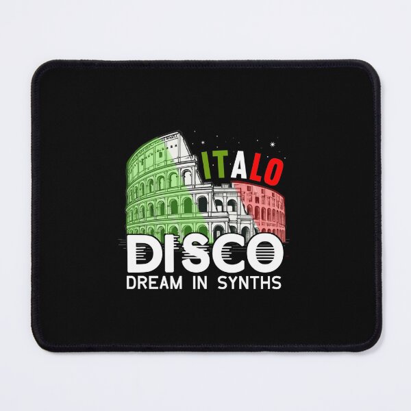 Item preview, Italo Disco Colosseum Dream In Synths Black designed and sold by Graphroad.