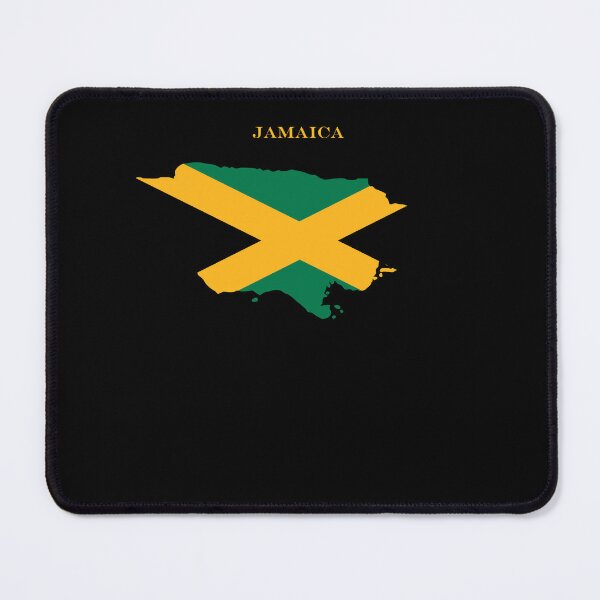 Item preview, Jamaica Map Flag Silhouette Jamaican Pride Heritage Gift designed and sold by NTGUILTY.