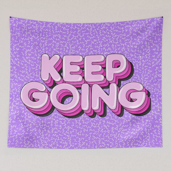 Item preview, keep going (w) designed and sold by Zheap14.